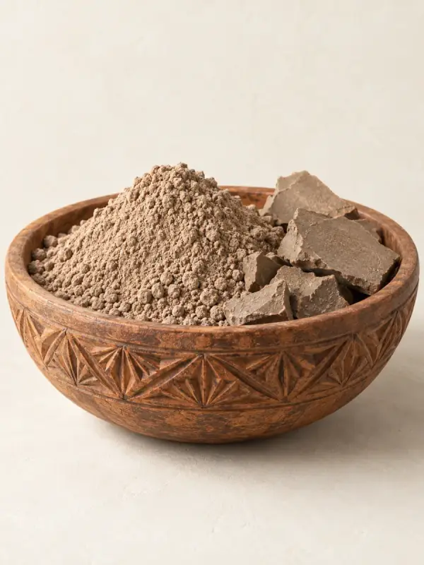 Rhassoul de l’Atlas — 250 g — Argile rhassoul, Moyen Atlas