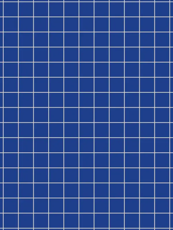 Mosaico de zellige 2 × 2, placa de 196 — Barro cocido esmaltado, Fez