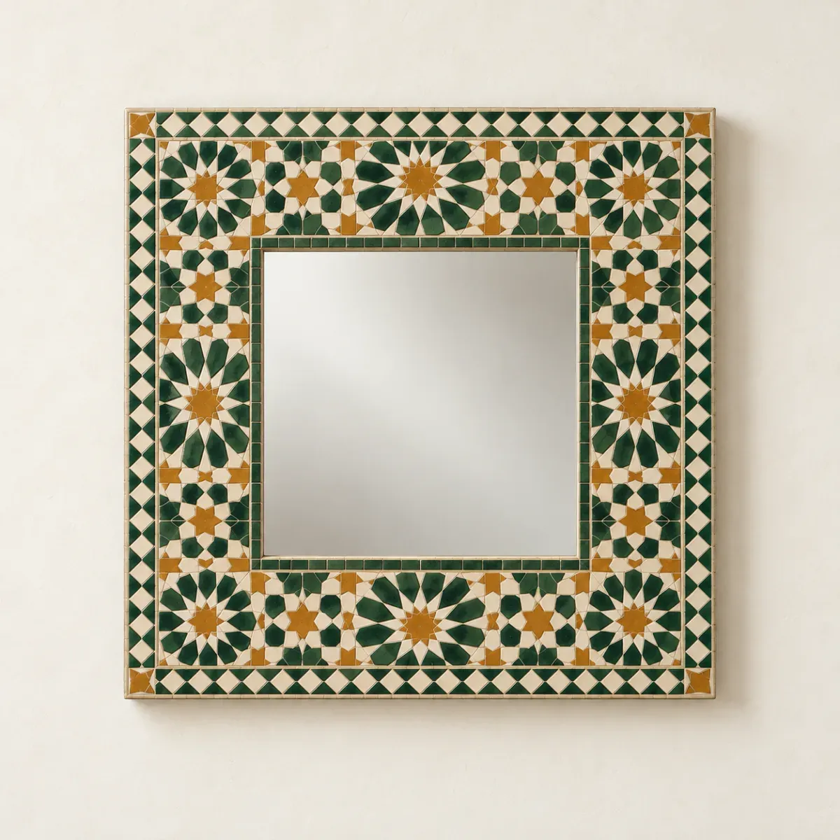 Produit Miroir zellige « Rosace » Image