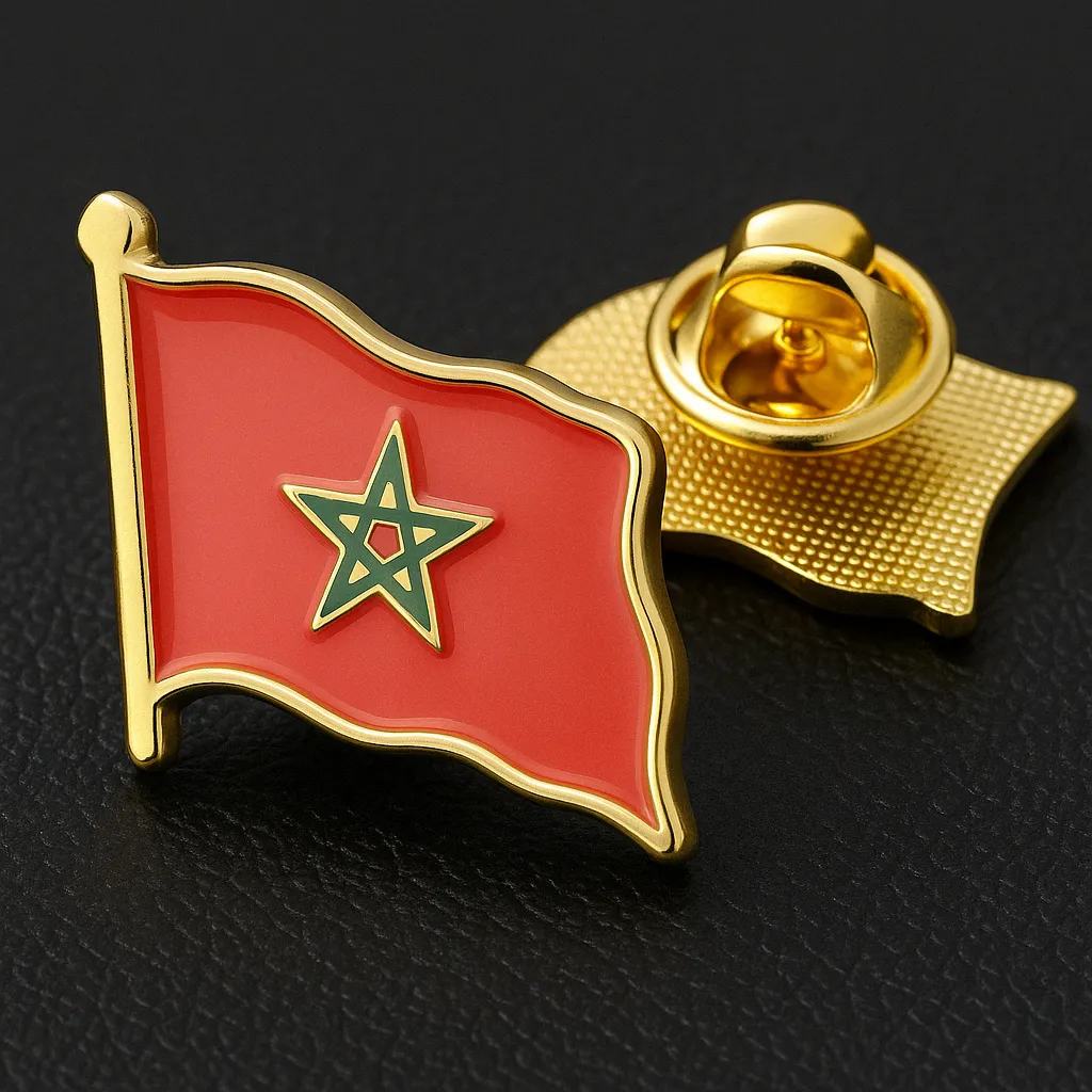 Pin Drapeau National du Royaume du Maroc